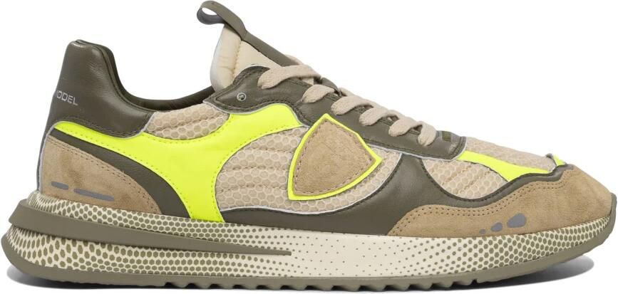 Philippe Model Olympique Leren en Stoffen Sneakers Multicolor Heren - Foto 3