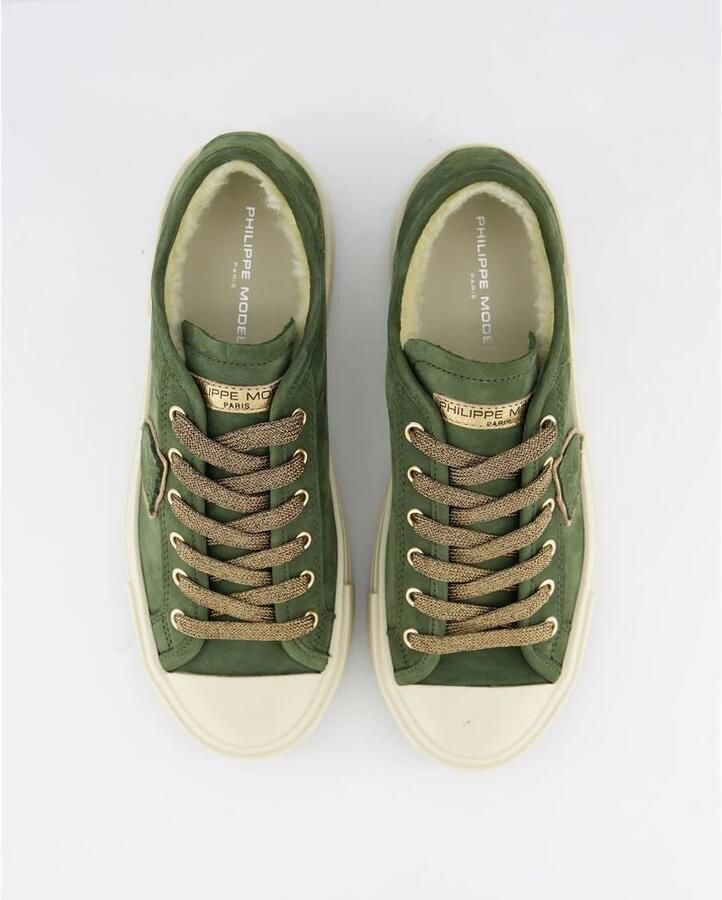 Philippe Model Paris Haute Groene Sneaker