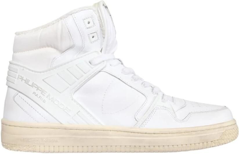 Philippe Model Paris Hoge Leren Sneakers