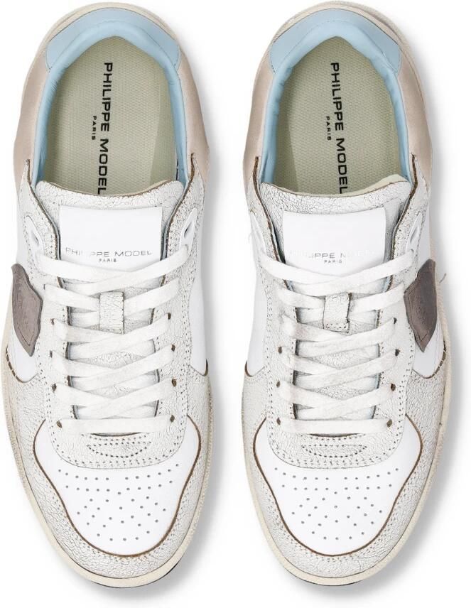 Philippe Model Kraak Witte Hemel Sneakers - Foto 3