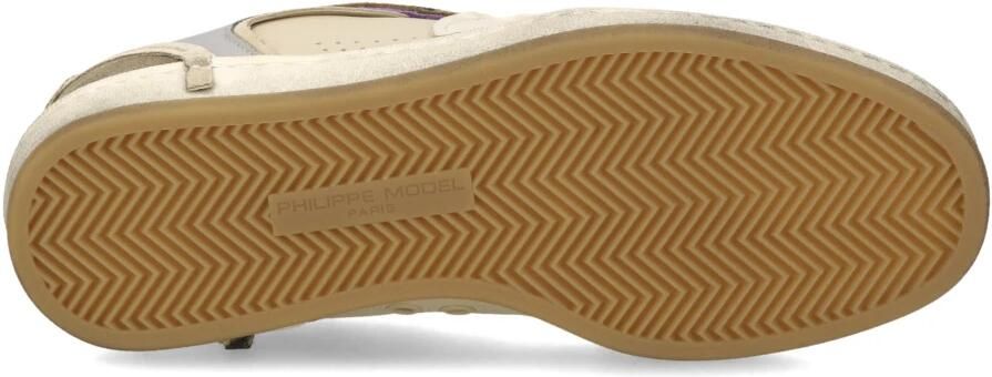 Philippe Model Sneakers PGLD AXE1 PGAL LOW-BEIGE ANIMALIER - Foto 8