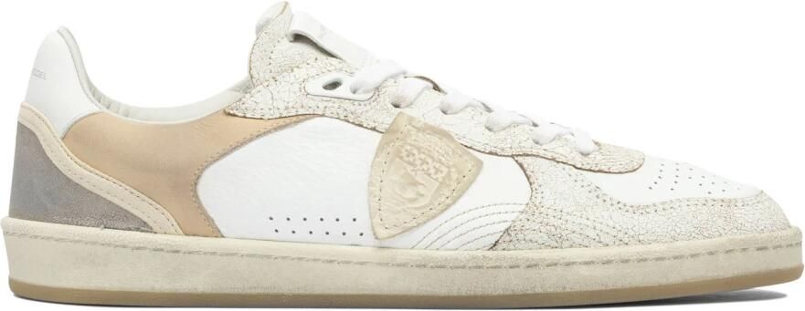 Philippe Model Lage Sneakers PGLU VC03 PGAL-BLANC VERT VC03 - Foto 3