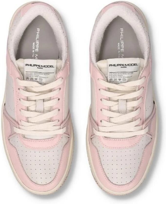 Philippe Model Polyester Sneaker Leren en Stoffen Samenstelling - Foto 2