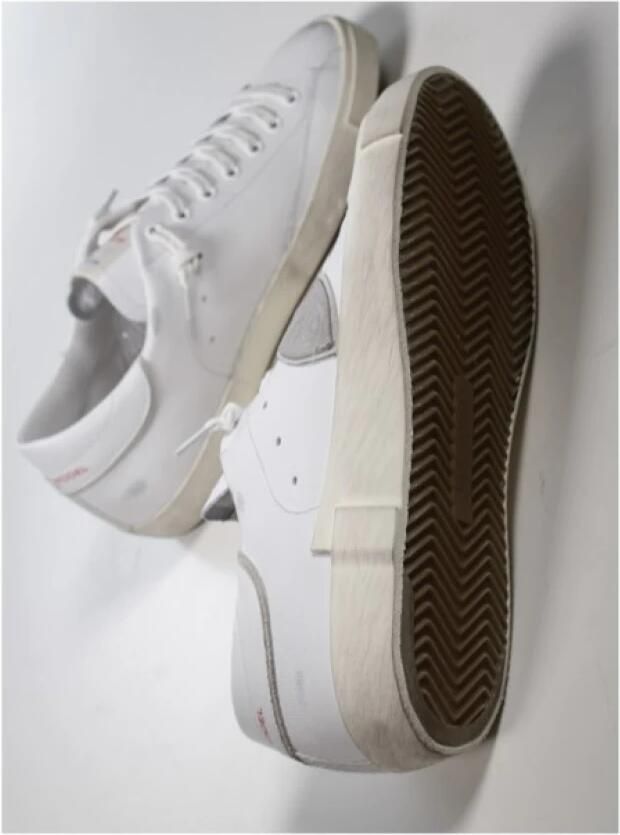 Philippe Model Lage Sneakers PRLU FG01 PARIS-DRAPEAU_BLANC - Foto 2