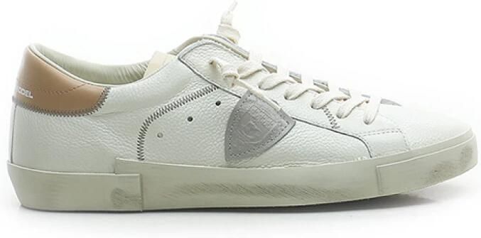 Philippe Model Lage Sneakers PRLU VZ01 PARIS X-VEAU CERF LAIT MUD