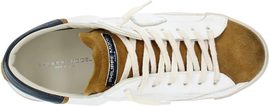 Philippe Model Prlu-Wx21 Sneakers met rubberen zool en vetersluiting White Heren - Foto 2