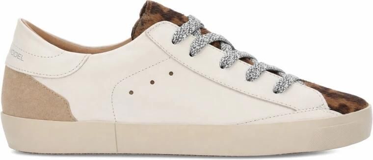 Philippe Model Sneakers PRLD VXA2 PRSX LOW WOMAN-VEAU MIXAGE ANIMALIER BLANC - Foto 9