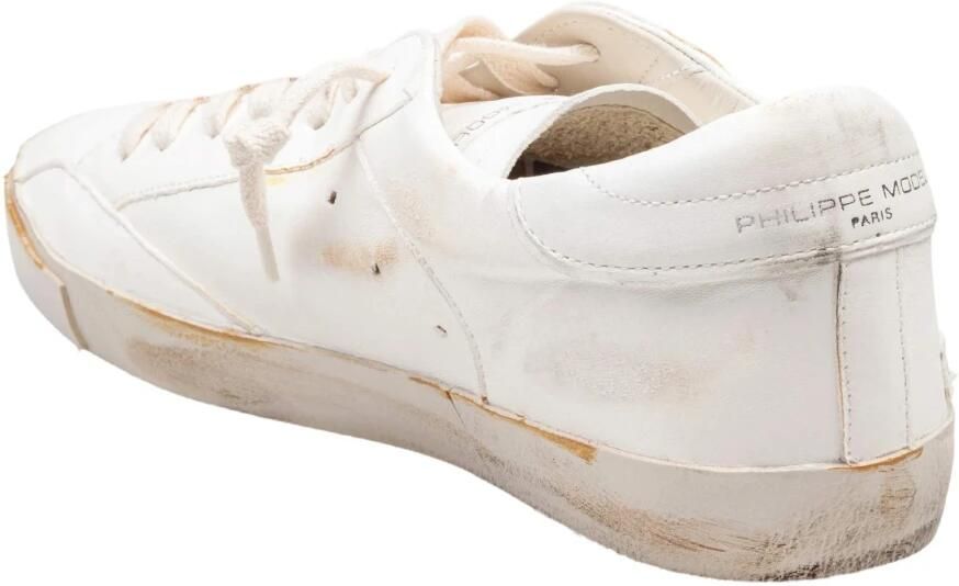 Philippe Model Sneakers PRLU HE01 PARIS X-VINTAGE 78 BLANC - Foto 2