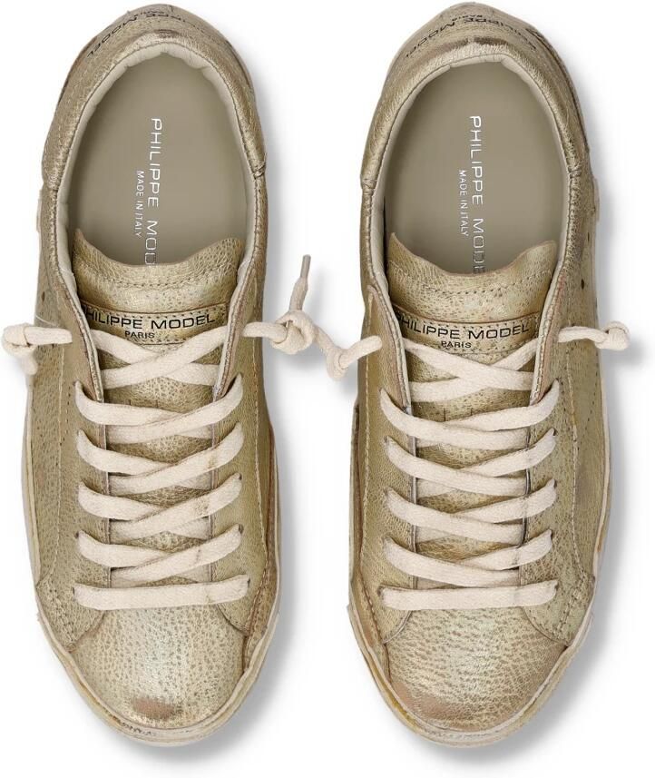 Philippe Model Lage Sneakers PRLD HM03 PARIS X-VINTAGE 78 METAL PLATINUM - Foto 3