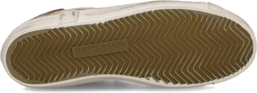 Philippe Model Lage Sneakers PRLD HM03 PARIS X-VINTAGE 78 METAL PLATINUM - Foto 5