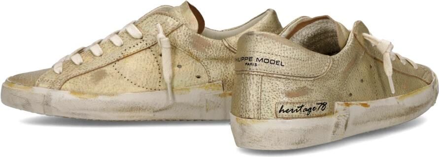 Philippe Model Lage Sneakers PRLD HM03 PARIS X-VINTAGE 78 METAL PLATINUM - Foto 6