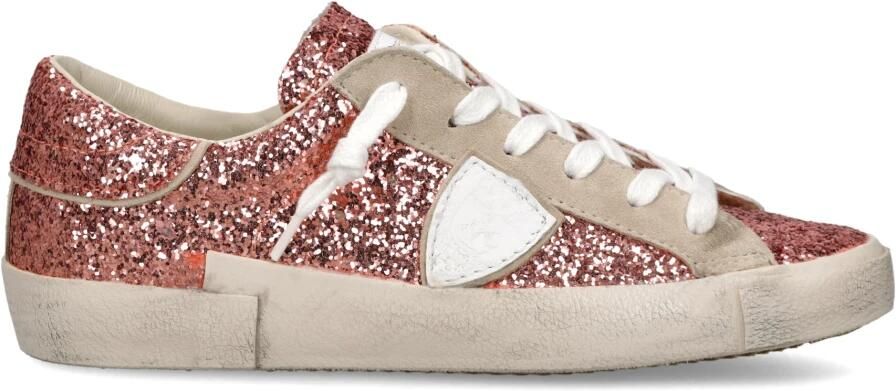 Philippe Model Lage Sneakers PRLD GG06 PARISX-GLITTER_ROSE