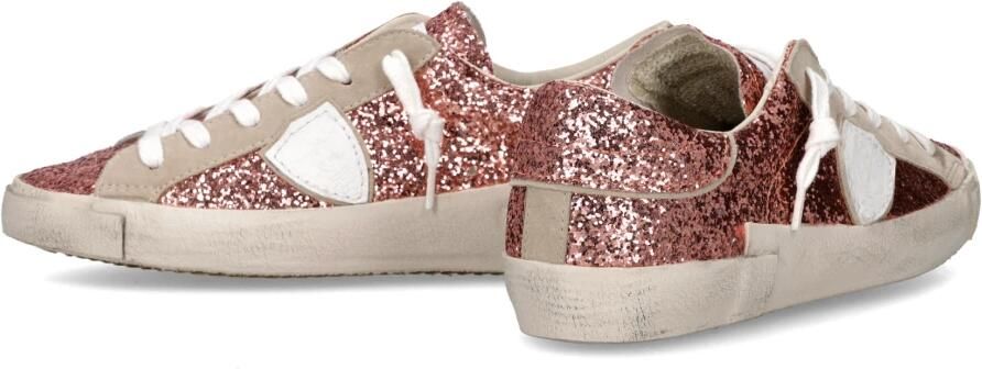 Philippe Model Lage Sneakers PRLD GG06 PARISX-GLITTER_ROSE - Foto 6