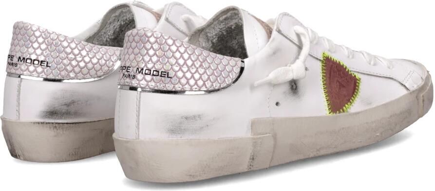 Philippe Model Low-Top Sneakers Prsx Low Woman in poeder roze - Foto 4