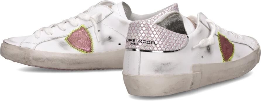 Philippe Model Low-Top Sneakers Prsx Low Woman in poeder roze - Foto 5
