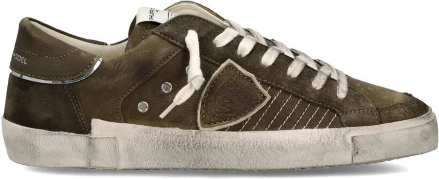 Philippe Model Groene Sneakers voor Mannen Aw25 - Foto 2