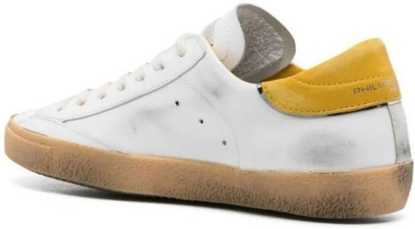 Philippe Model Witte Flat Sneakers Parijse Stijl - Foto 2