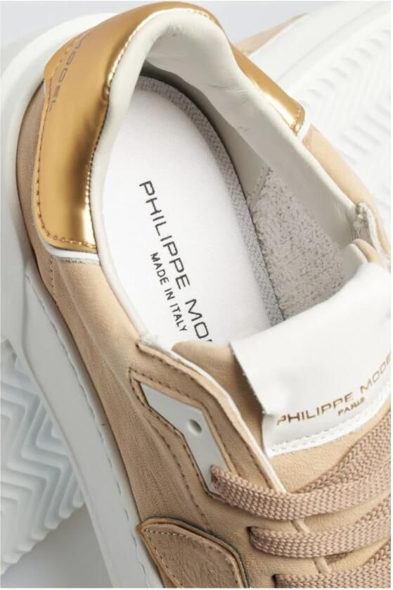 Philippe Model Gouden Gloed Nubuck Sneakers Vrouwen Multicolor Dames - Foto 3