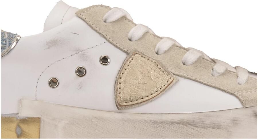 Philippe Model Vintage Street Style Sneakers Vrouwen White Dames