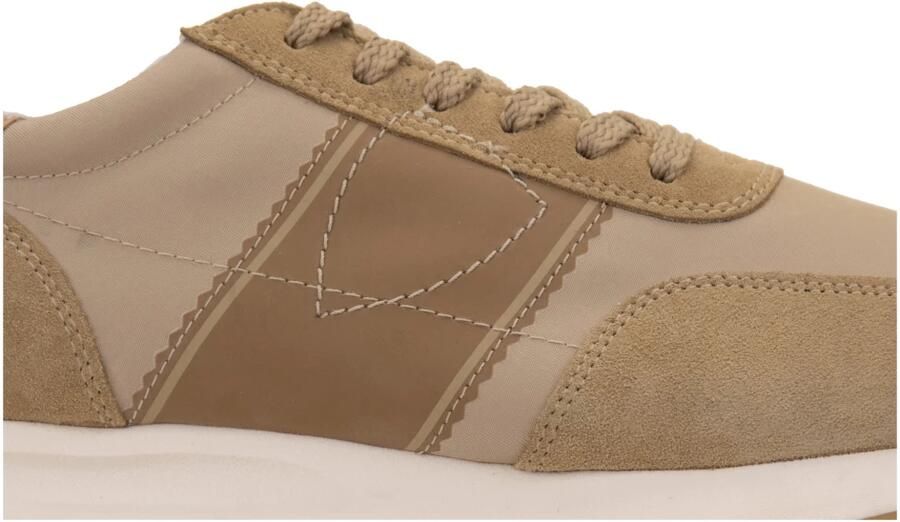 Philippe Model Eenvoudige Hardloopsneakers met veters Beige Dames - Foto 3