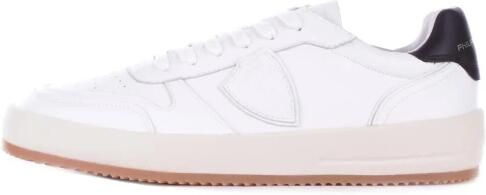PHILIPPE MODEL Lage Sneakers Heren Nice Low Man Maat: 46 Materiaal: Leer Kleur: Wit - Foto 9