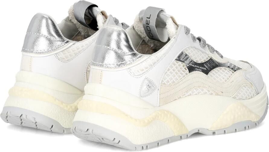 Philippe Model Low-Top Sneakers Odeon Low Woman in zilver - Foto 4