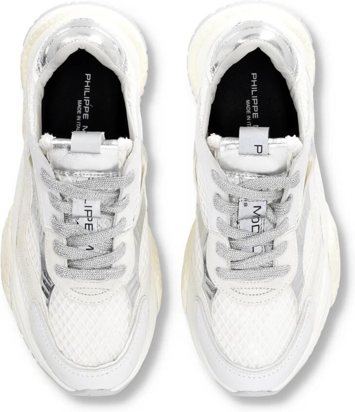 Philippe Model Low-Top Sneakers Odeon Low Woman in zilver - Foto 3