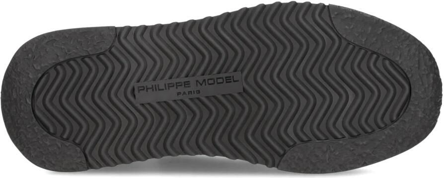 Philippe Model Lage Sneakers OYLU NR02 OLYMPIQUE LOW-BLEU GRIS - Foto 5