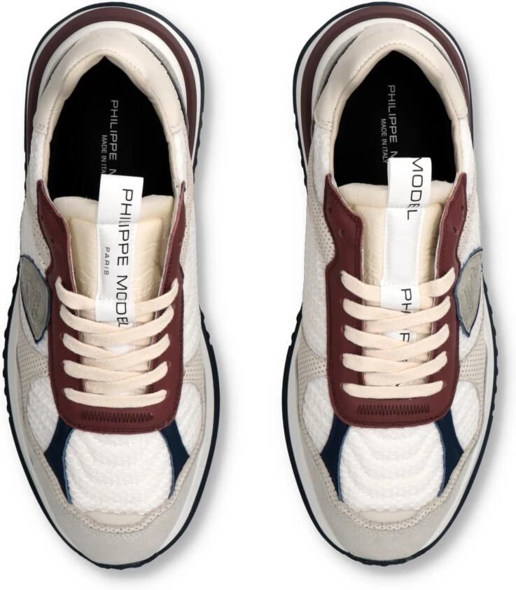 Philippe Model Olympique Leren en Stoffen Sneakers Multicolor Heren - Foto 3