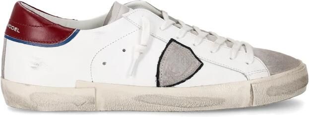 Philippe Model Vintage Multikleur Veterschoenen White Heren - Foto 2