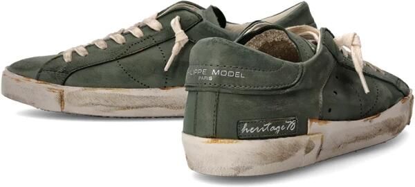 Philippe Model Groene Tennis Sneakers Heritage 78 Evolutie Green Heren - Foto 2