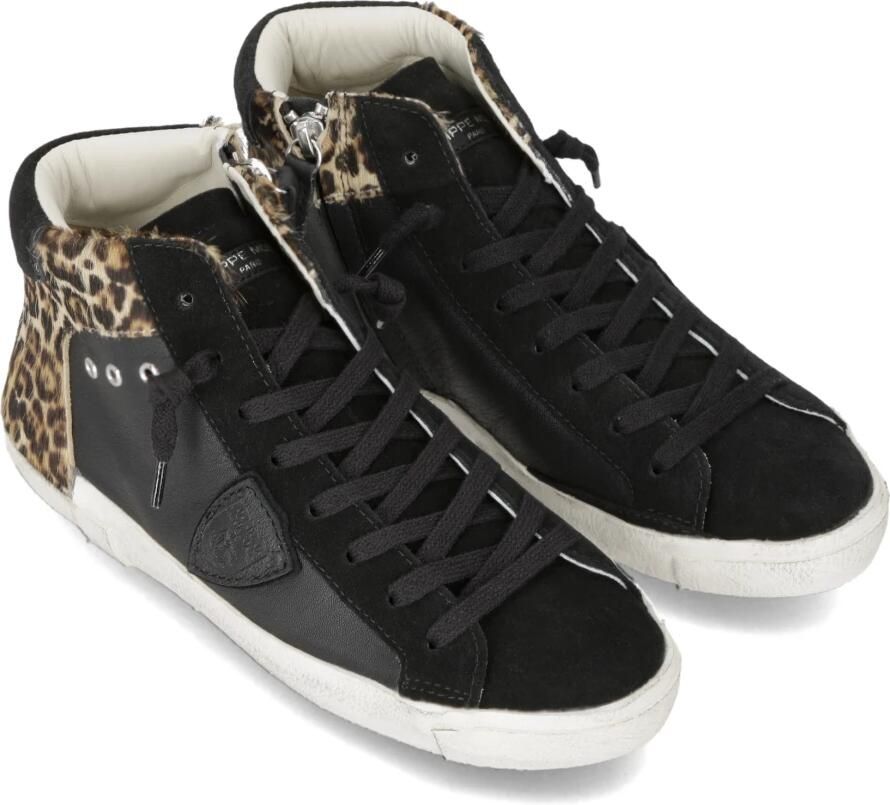 Philippe Model High-Top Sneakers Prsx High Woman in luipaardprint - Foto 2