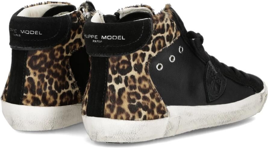 Philippe Model High-Top Sneakers Prsx High Woman in luipaardprint - Foto 7