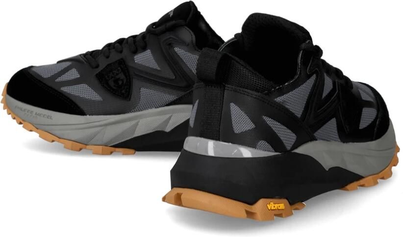 Philippe Model Low-Top Sneakers Rockx Low Mondial Tech Sneakers in zwart