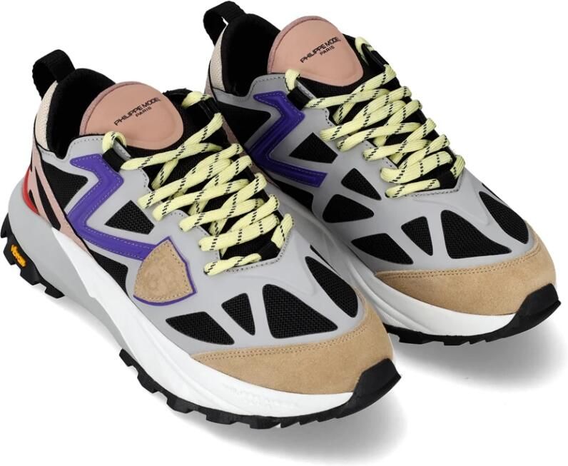 Philippe Model Rocx Low Dames Sneaker Multicolor