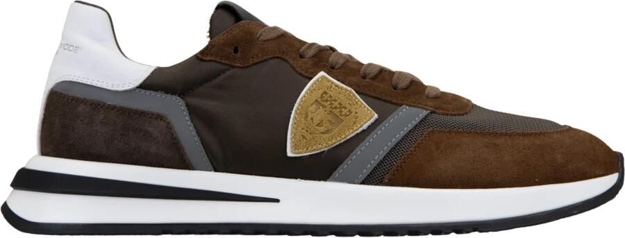 Philippe Model Heren Tropez 2.1 Sneaker Bruin Multicolor Heren - Foto 2