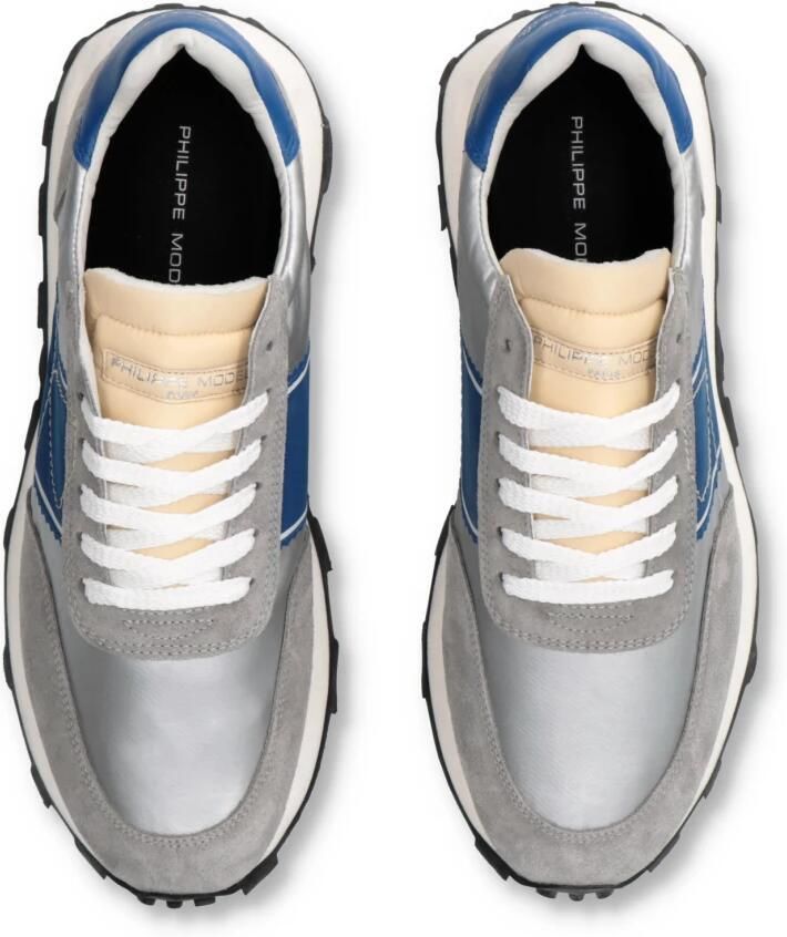 Philippe Model Sneakers Tour Running Men Zilver Blauw Multicolor Heren - Foto 3