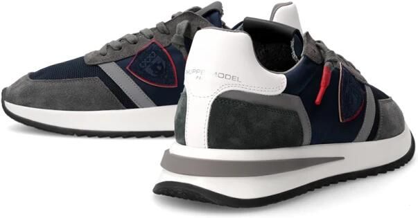 Philippe Model Tropez 2.1 Hardloopschoenen Blauw Militair Gray Heren