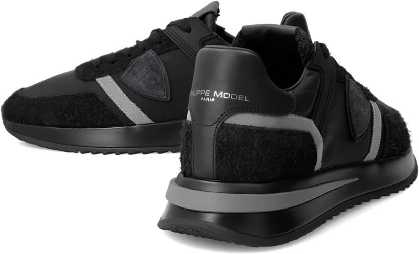 Philippe Model Stad Sportieve Sneaker Zwart Black Heren - Foto 4