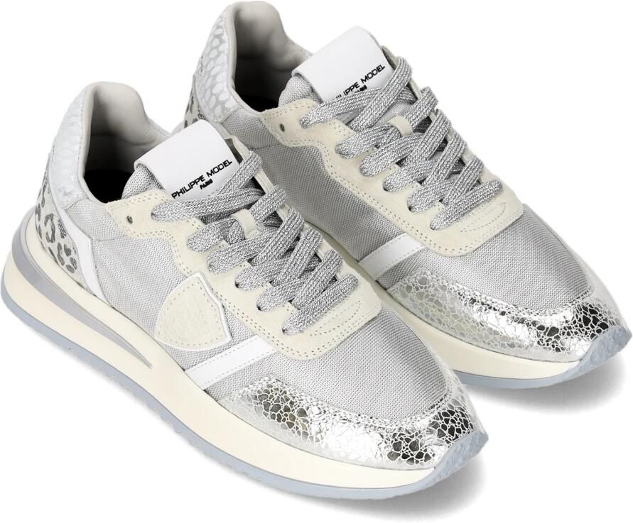 Philippe Model Low-Top Sneakers Tropez 2.1 Low Woman in zilver - Foto 3