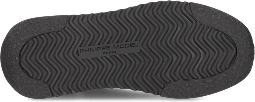 PHILIPPE MODEL Lage Sneakers Heren Tropez 2.1 Low Man Textiel Blauw - Foto 5
