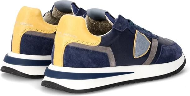 Philippe Model Blauwe Sneakers Tropez 2.1 Multicolor Heren - Foto 4