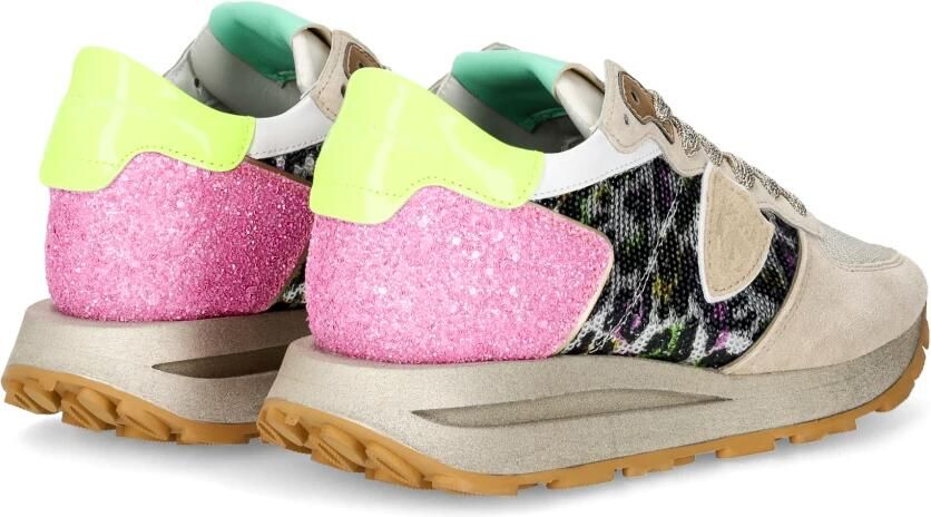 PHILIPPE MODEL Lage Sneakers Dames Tropez Haute Low Woman Suède - Foto 6