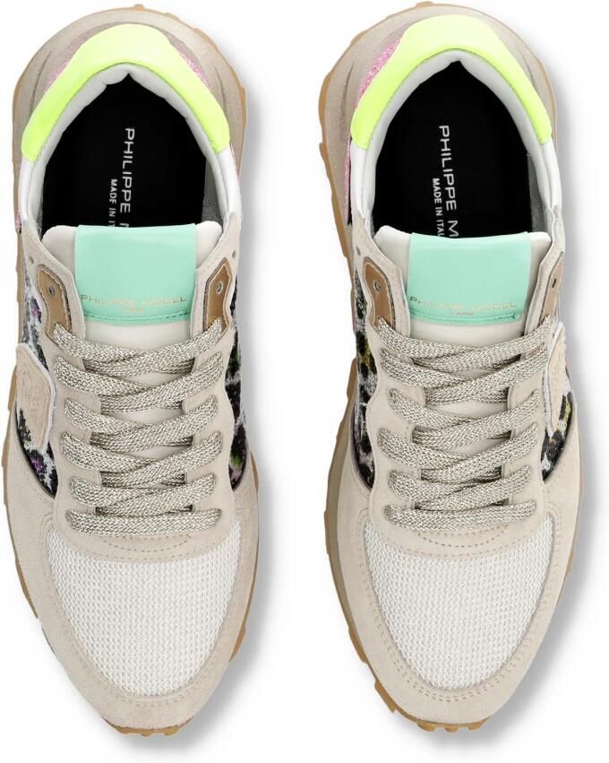 PHILIPPE MODEL Lage Sneakers Dames Tropez Haute Low Woman Suède - Foto 4