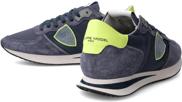 Philippe Model Sneakers Trpx Running Men Denim Yellow Multicolor Heren