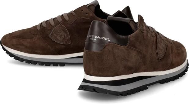 Philippe Model Trpx Low Bruine Sneaker Bruin Heren - Foto 3