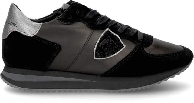 Philippe Model Low-Top Sneakers Dames Trpx Sneaker Zwart Grijs in zwart