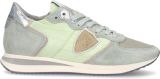 Philippe Model Trpx Hardloopschoenen Vrouwen Roze Mint Multicolor Dames - Groen