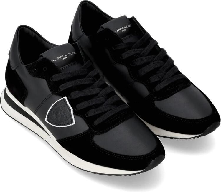 Philippe Model Zwarte Urban Glamour Trpx Sneaker Black Dames