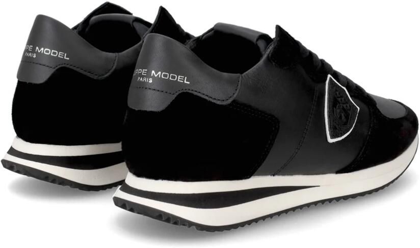 Philippe Model Zwarte Urban Glamour Trpx Sneaker Black Dames - Foto 5